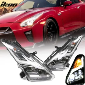 2009-2024 Nissan R35 GTR LED DRL Headlights(Upgrade 09-16 to 17+)