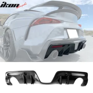 2020-2025 Toyota GR Supra AG Style Rear Diffuser Gloss Carbon Fiber