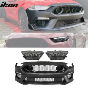 2018-2023 Ford Mustang Mach 1 Front Bumper Cover Switchback Headlights
