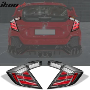 2017-2020 Honda Civic FK8 10th Gen Hatchback Type R Mugen Tail Lights